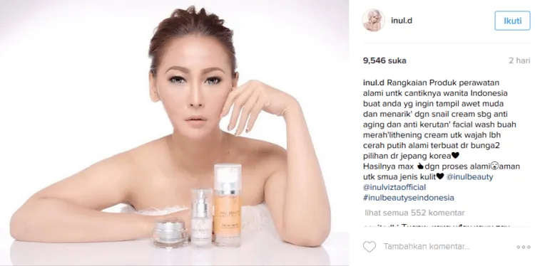 8 Seleb Ini Jualan Produk Kecantikan, Nggak Coba Beli? Siapa Tahu Wajahmu Jadi Sama Kayak Mereka :) 15