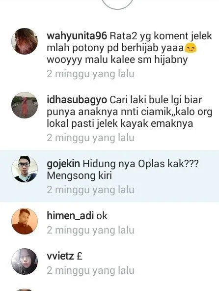 12 Komentar Pedas Haters Ini Bikin Kamu Bersyukur Nggak Jadi Seleb. Mending Dimarahi Dosen Penguji! 36