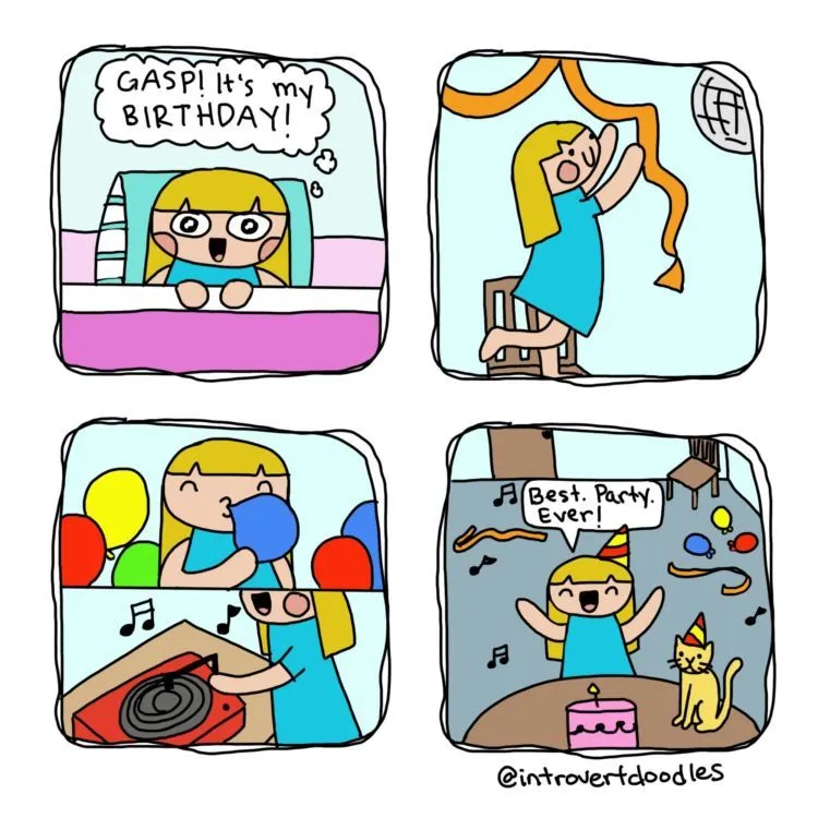 23 Komik Ini Bikin Kamu yang Bersifat Tertutup Bakal Bilang ‘Ini Gue Banget!’, Tapi Tetap dalam Hati 51