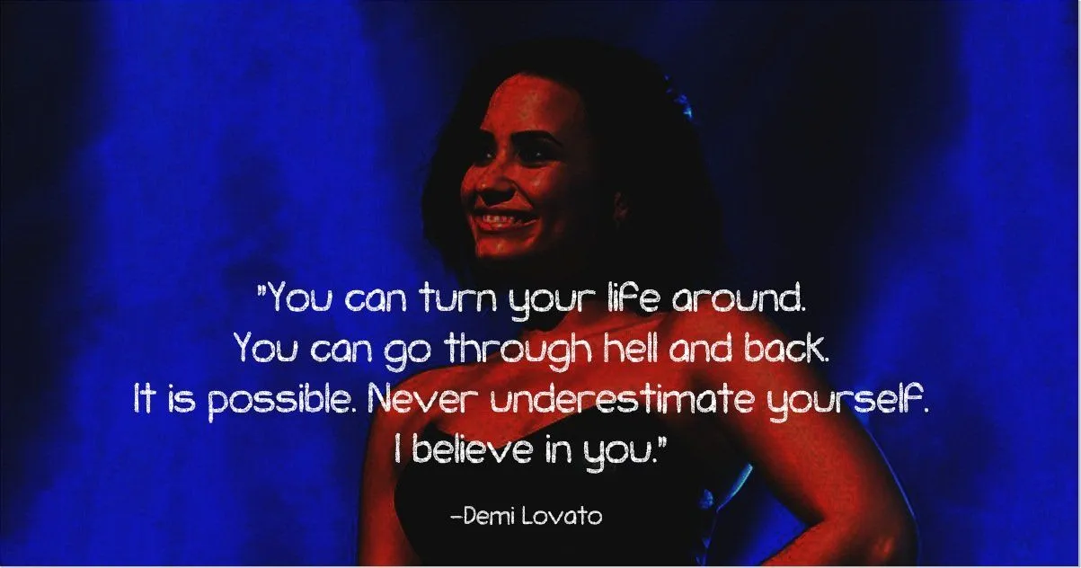 Tak Ada Manusia yang Sempurna! 15 Quotes Demi Lovato Ini Buat Kamu yang Selalu Merasa Rendah Diri! 22