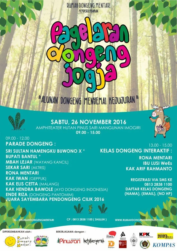 4 Alasan Kenapa Kita Perlu Datang Ke Pagelaran Dongeng Jogja 1