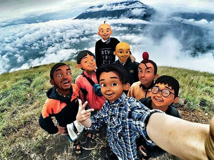 Cek 25 Editan Muka Tokoh Kartun yang Lagi Tren Ini, Pada Nggak Pede Apa Ya Pakai Muka Sendiri 25