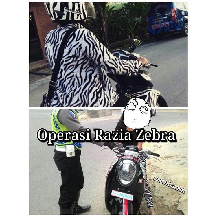 17 Meme Kocak Operasi Zebra, Mulai yang Wajar Sampai Nggak Masuk Akal! 32