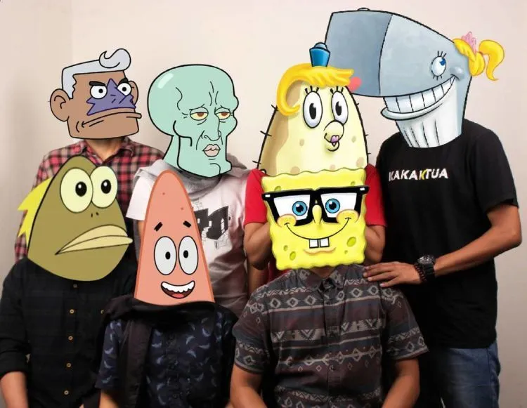 Cek 25 Editan Muka Tokoh Kartun yang Lagi Tren Ini, Pada Nggak Pede Apa Ya Pakai Muka Sendiri 43