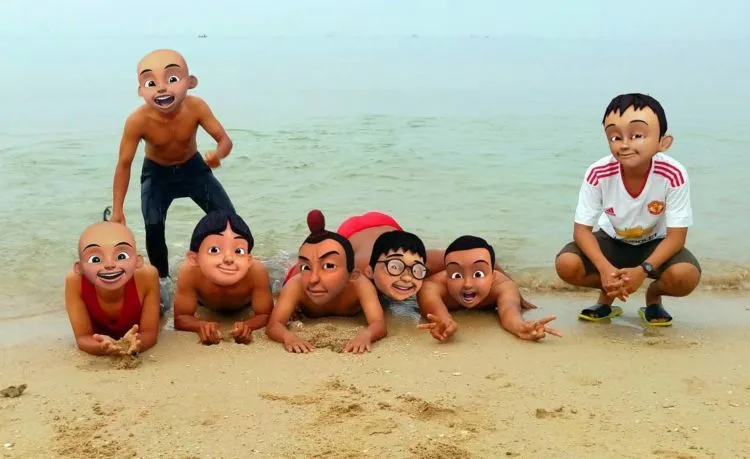 Cek 25 Editan Muka Tokoh Kartun yang Lagi Tren Ini, Pada Nggak Pede Apa Ya Pakai Muka Sendiri 28