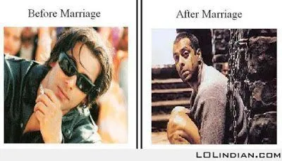 Fase Lucu-lucuan Cowok Sebelum dan Sesudah Nikah. Cek 22 Meme Kocak Ini! 37