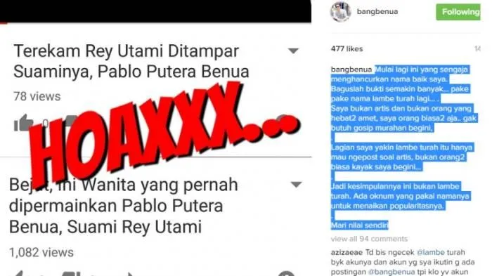 Nggak Main-Main, Pablo Benoa dan Rey Utami Kasih 1 Miliar Jika Jam Tangan Mereka Beneran Terbukti KW 9