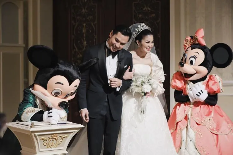 Ini Dia 7 Vendor di Balik Pernikahan Megah Sandra Dewi a la Putri Disney di Tokyo 12 sandra dewi