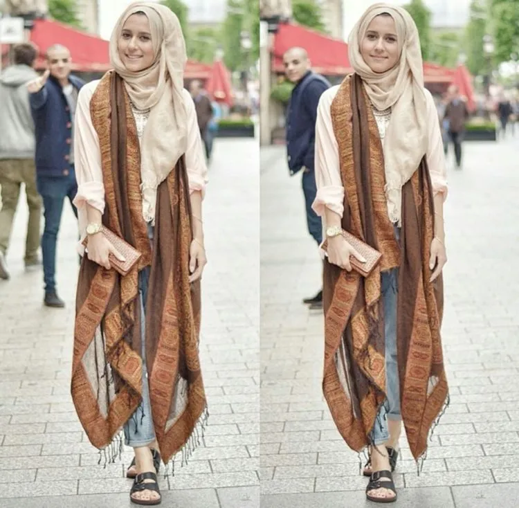 Berikan Tampilan Unikmu dengan 9 Gaya Hijab Hippie - Bohemian yang Menarik 10