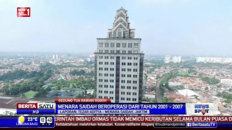 Kisah Misteri Menara Saidah, Bangunan Tinggi yang Katanya Jadi Istananya Para Arwah! 5