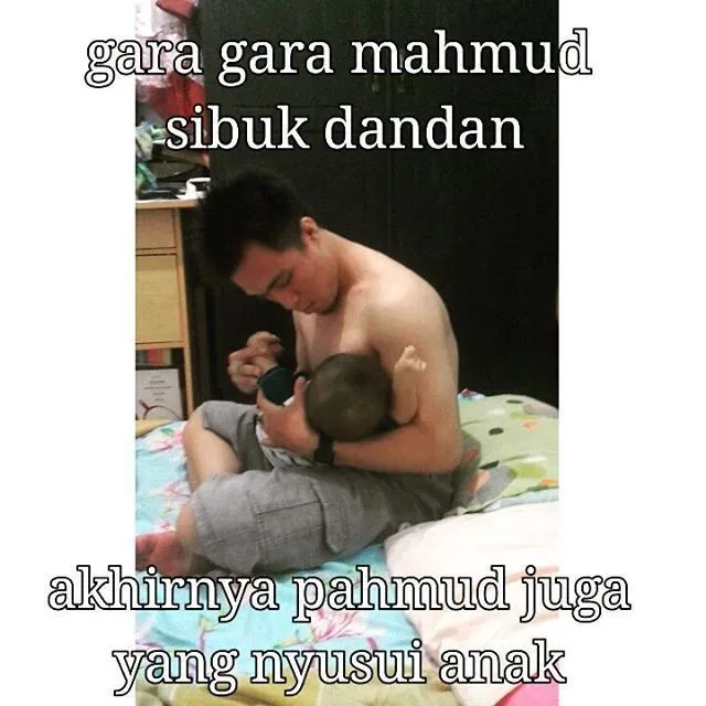 Balasan untuk Para Mama Muda Berdaster yang Mendadak Dandan, 25 Foto Papa Muda Ini untuk Kalian! 39