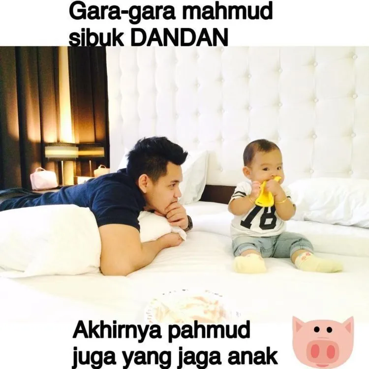 Balasan untuk Para Mama Muda Berdaster yang Mendadak Dandan, 25 Foto Papa Muda Ini untuk Kalian! 28