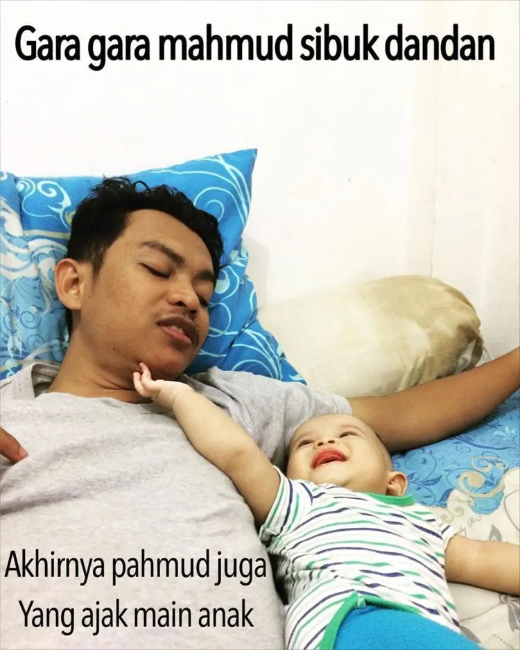 Balasan untuk Para Mama Muda Berdaster yang Mendadak Dandan, 25 Foto Papa Muda Ini untuk Kalian! 29