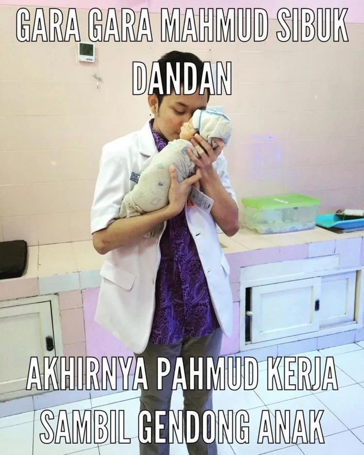 Balasan untuk Para Mama Muda Berdaster yang Mendadak Dandan, 25 Foto Papa Muda Ini untuk Kalian! 31