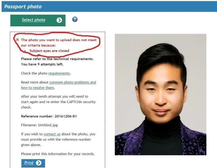 Mata Sipit Dibilang Merem, Pria Ini Jadi Korban Sistem Perpanjangan Paspor Online yang Rasis 4