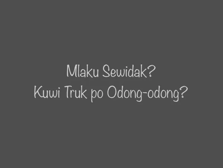 Kompilasi 15 Quotes Terbaik dari Belakang Truk. Percayalah, Kamu Akan Ngakak Melihatnya! 16
