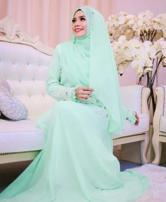 Acara Walimahmu Akan Makin Berkesan dengan 14 Khimar Cantik Ini. Tampil Syar'i dan Menutup Dada 27