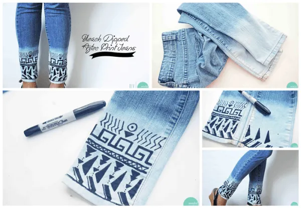 8 Ide Unik Merombak Celana Jeans-mu yang Sudah Usang. Sayang 'Kan Kalau Dibuang? 21