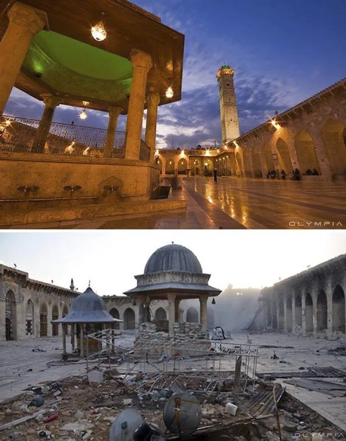 Tragis, 12 Foto Perbandingan Kota Aleppo Dulu dan Sekarang Bikin Dunia Berduka. Sedih Melihatnya! 14