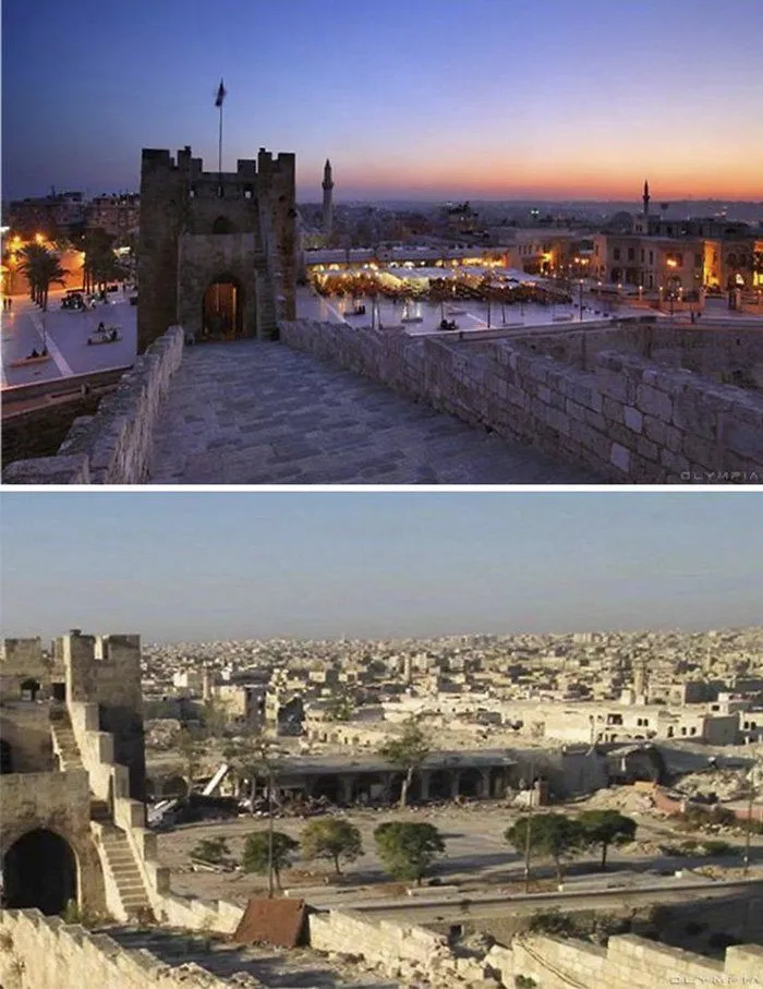 Tragis, 12 Foto Perbandingan Kota Aleppo Dulu dan Sekarang Bikin Dunia Berduka. Sedih Melihatnya! 17