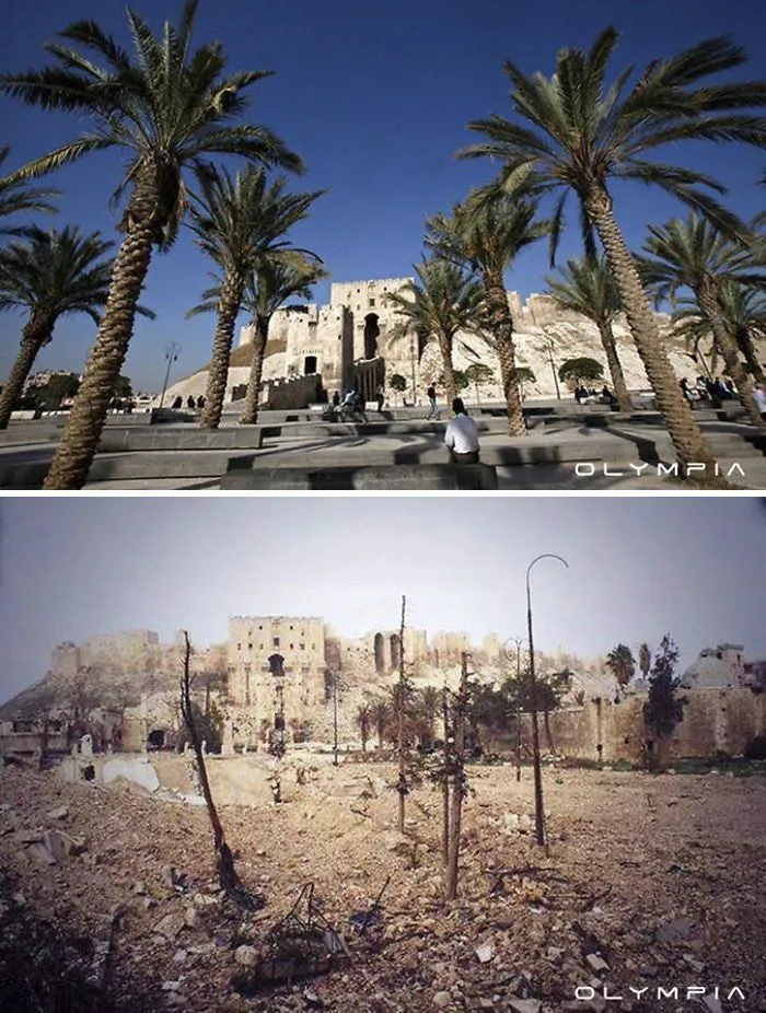 Tragis, 12 Foto Perbandingan Kota Aleppo Dulu dan Sekarang Bikin Dunia Berduka. Sedih Melihatnya! 23