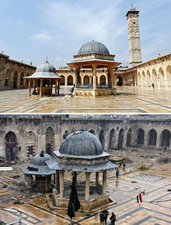 Tragis, 12 Foto Perbandingan Kota Aleppo Dulu dan Sekarang Bikin Dunia Berduka. Sedih Melihatnya! 20