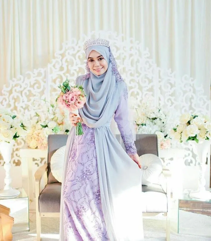 Acara Walimahmu Akan Makin Berkesan dengan 14 Khimar Cantik Ini. Tampil Syar'i dan Menutup Dada 25