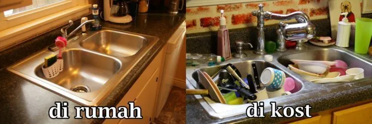 Tinggal di Rumah dan di Kost Itu Bedanya Bukan Main, 15 Foto Ini Didedikasikan untuk Anak Rantau! 20