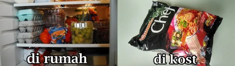 Tinggal di Rumah dan di Kost Itu Bedanya Bukan Main, 15 Foto Ini Didedikasikan untuk Anak Rantau! 19