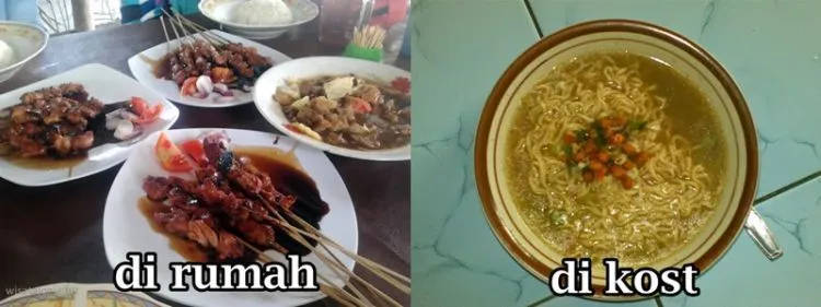 Tinggal di Rumah dan di Kost Itu Bedanya Bukan Main, 15 Foto Ini Didedikasikan untuk Anak Rantau! 29