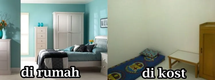 Tinggal di Rumah dan di Kost Itu Bedanya Bukan Main, 15 Foto Ini Didedikasikan untuk Anak Rantau! 21