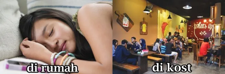 Tinggal di Rumah dan di Kost Itu Bedanya Bukan Main, 15 Foto Ini Didedikasikan untuk Anak Rantau! 24
