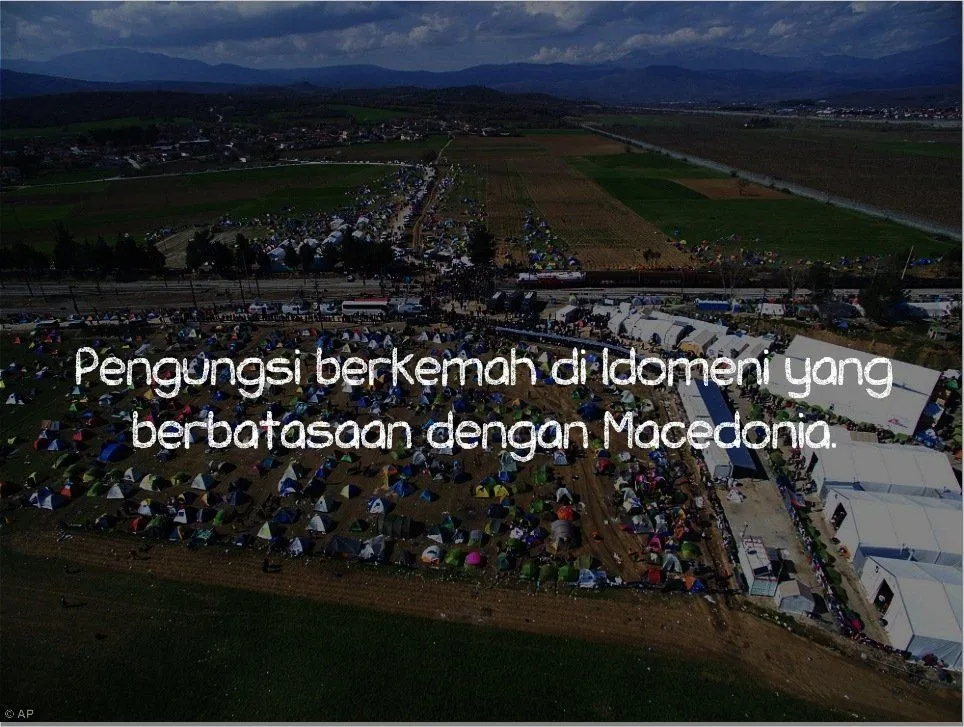 10 Potret Pilu Pengungsi Suriah. Meski Tak Lagi Terjebak Perang, Mencari Suaka Juga Penuh Cobaan 13