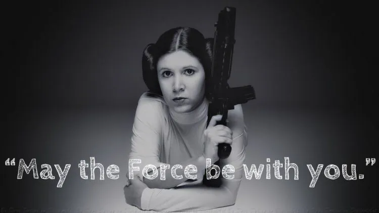 Pemeran Puteri Pemberani dalam Star Wars Tutup Usia. Kenal Lebih Dekat Sosoknya Dengan 10 Quotes Ini 20