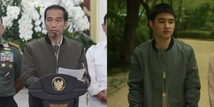 Dari Sandal Biru ke Jaket Bomber Keren, Ini Mungkin Alasan Kita Tak Bisa Berhenti Ngepoin Pak Jokowi 11
