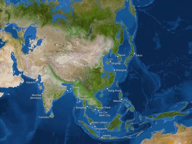 Begini 'Wajah' Bumi Ketika Semua Es di Kutub Mencair. Banyak Kota yang Tenggelam, Termasuk Indonesia! 12