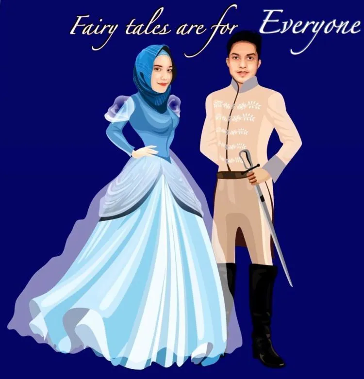 Resepsi Unik Nan Mewah Ala Cinderella Berhijab. 16 Foto Ini Menunjukkan Totalitas Fairy Tale Tanpa Batas 17
