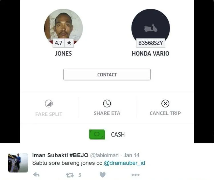 Ngakak! 20 Drama Driver Ojek Online Ini Lebih Miris Dibanding Kejombloanmu 33