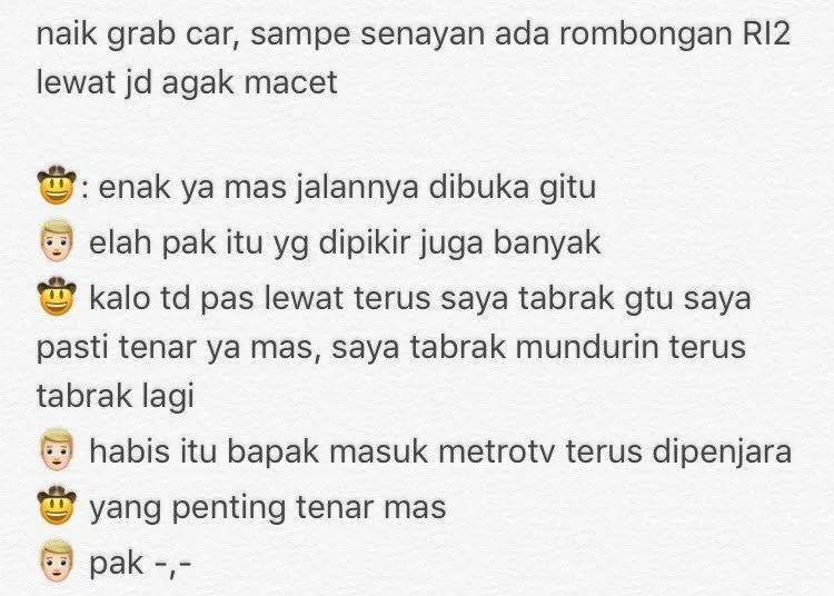 Ngakak! 20 Drama Driver Ojek Online Ini Lebih Miris Dibanding Kejombloanmu 34