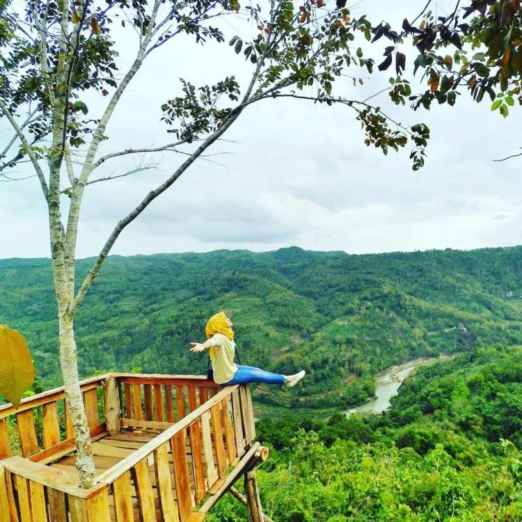Bagi Pecinta Selfie, Bukit Mojo di Mangunan Harus Segera Kamu Datangi. Lagi Ngehits Banget Nih! 15