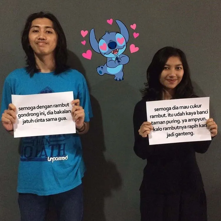 Januari Belum Berakhir, Cari Deh Pasangan yang Punya Doa Unik Buat Bikin Foto Ala #Tukerandoa Ini! 17