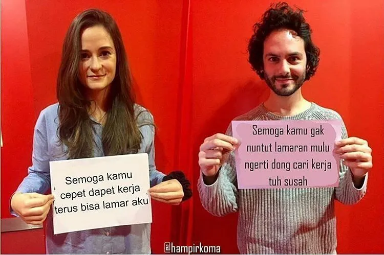 Januari Belum Berakhir, Cari Deh Pasangan yang Punya Doa Unik Buat Bikin Foto Ala #Tukerandoa Ini! 21