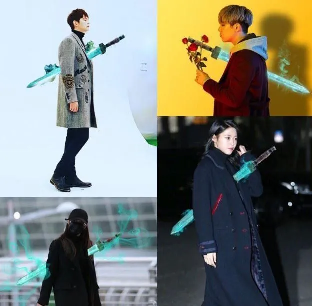 Begini Lho Cara Bikin Foto Ketusuk Pedang Ala ‘Goblin’, Mudah Kok! 7