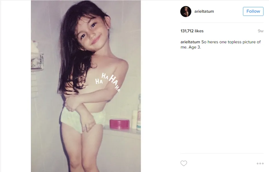 Foto Ariel Tatum Dari Masa ke Masa. Kalau Kayak Gini Sih Siapa Aja Mau Diajakin Kakak-adikan! 11