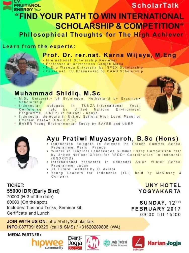 Kamu Pemburu Beasiswa, Ini Alasan Kamu Harus Datang ke Scholar Talk 2017 1
