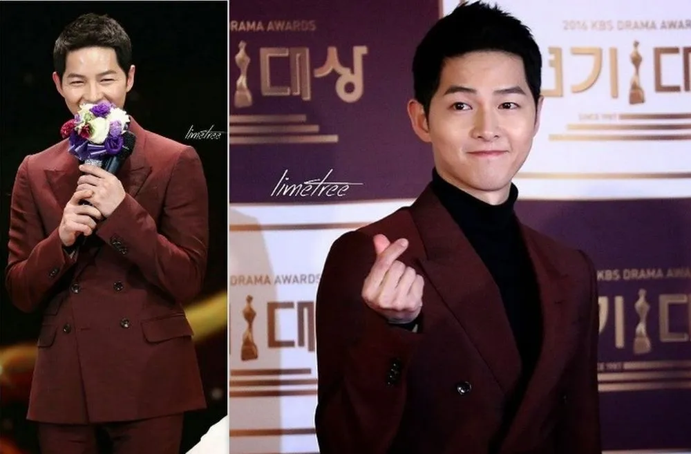 Romantis dan Papa-able, Temukan Semuanya di Song Joong Ki dan Foto-Foto KBS Drama Awards Ini 10