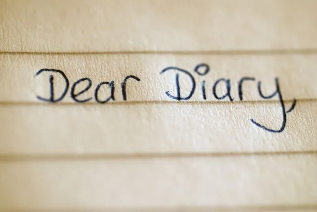Diary untuk belajar menulis