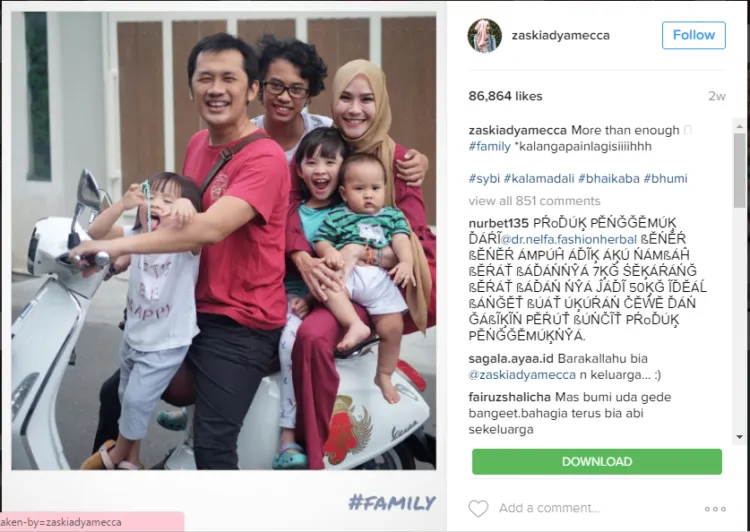 Menebak-nebak Bagaimana Cara Zaskia Mecca Mendidik Anak-anaknya. Mereka Cerdas Semua! 10