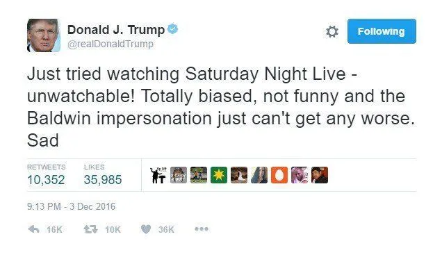Republik Twitter Amerika, 13 Kicauan Presiden Trump yang Berpotensi Memulai Perang Dunia 23