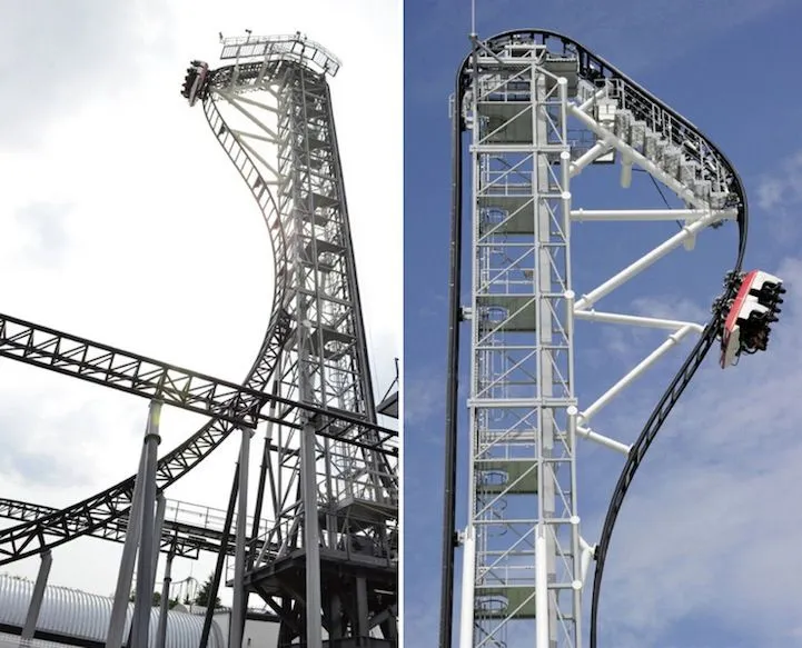 Begini Nih Penampilan Roller Coaster Paling Ekstrem di Dunia! Curam Banget Lintasannya... 4